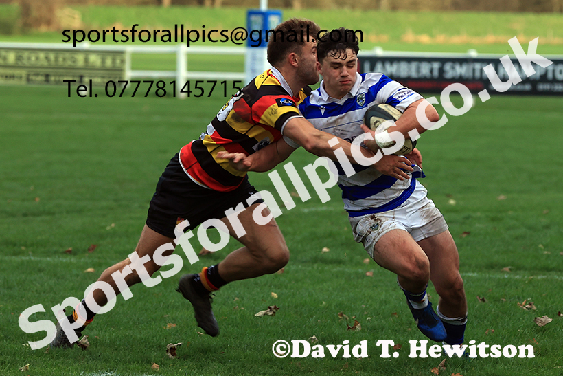 Tynedale v Harrogate, Tynedale Park, Corbridge.   Photo: David T. Hewitson/Sports for All Pics